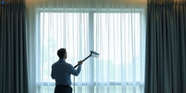 Commercial drapes cleaning service lilyfield-nsw hotels offices