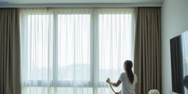 Delicate sheer drape cleaning lilyfield-nsw Matty Curtain Cleaning